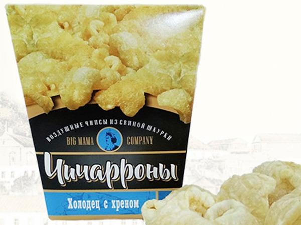 Чичарроны со вкусом холодца и хрена в Подольске