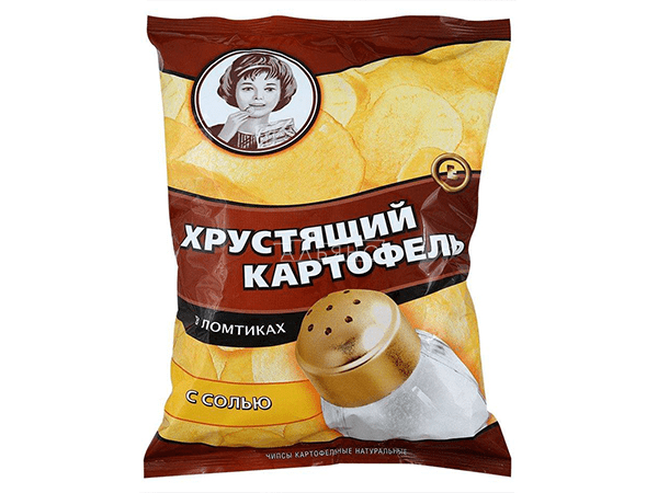 Картофельные чипсы "Девочка" 160 гр. в Подольске