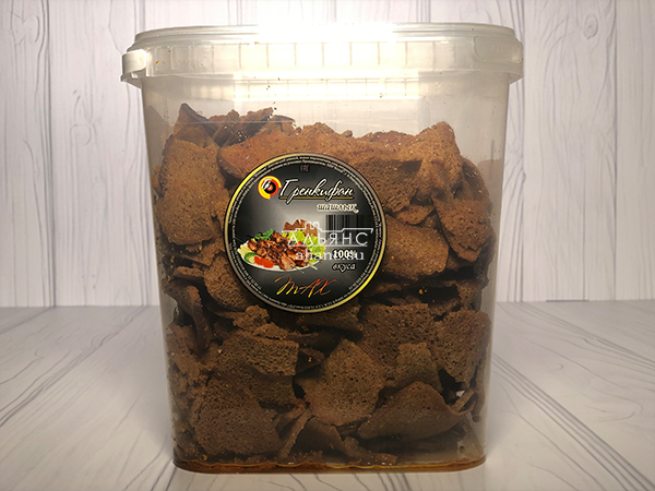 Ржаные гренки со вкусом шашлыка в Подольске