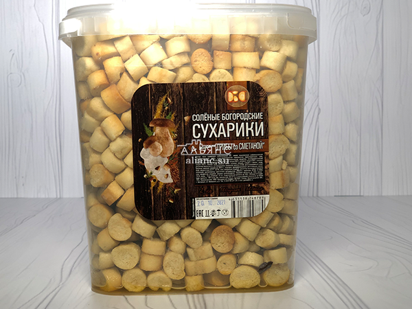 Сухарики с грибами и сметаной в Подольске