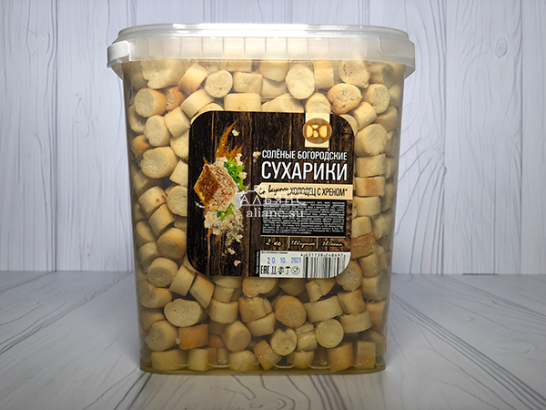 Сухарики с холодцом и хреном в Подольске
