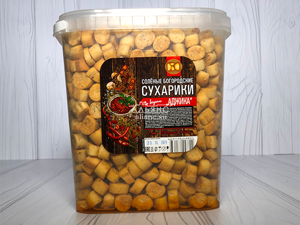 Сухарики с аджикой в Подольске