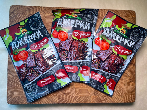Джерки из индейки "Баффало" 45 гр. в Подольске