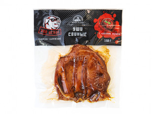 Гренки: Ухо целое с красным перцем (150 гр.)