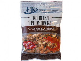 Японские снеки и крекеры: Креветка Черноморская (копченая) (25гр)