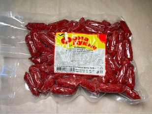 Японские снеки и крекеры: Колбаски ФОМА ЛУКИЧ (с беконом) (по 0,5кг)