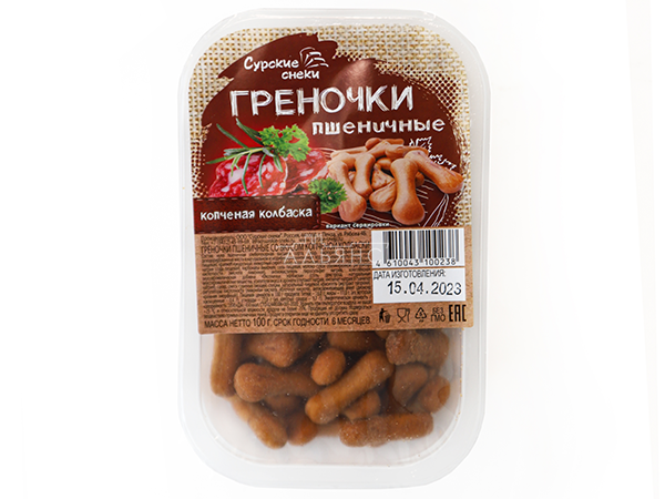 Сурские (ПШЕНИЧНЫЕ) Копченая колбаска (100 гр) в Подольске