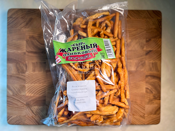 Жареный сыр "ВКУСНЯШКА" (Оливковый) 500гр. в Подольске