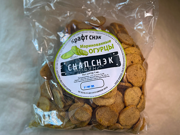 Снапсы ПШЕНИЧНЫЕ "Маринованные огурцы" в Подольске