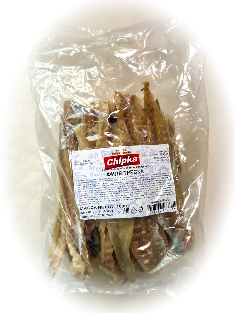 Треска филе (Chipka) 1кг в Подольске