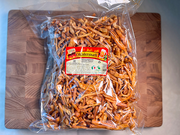 Нитка ЖАРЕНАЯ "Тайский перец" Oktobersnack 1 кг (сырный продукт) в Подольске