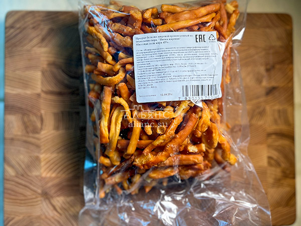 Нитка ЖАРЕНАЯ  Oktobersnack1 кг (сырный продукт) в Подольске