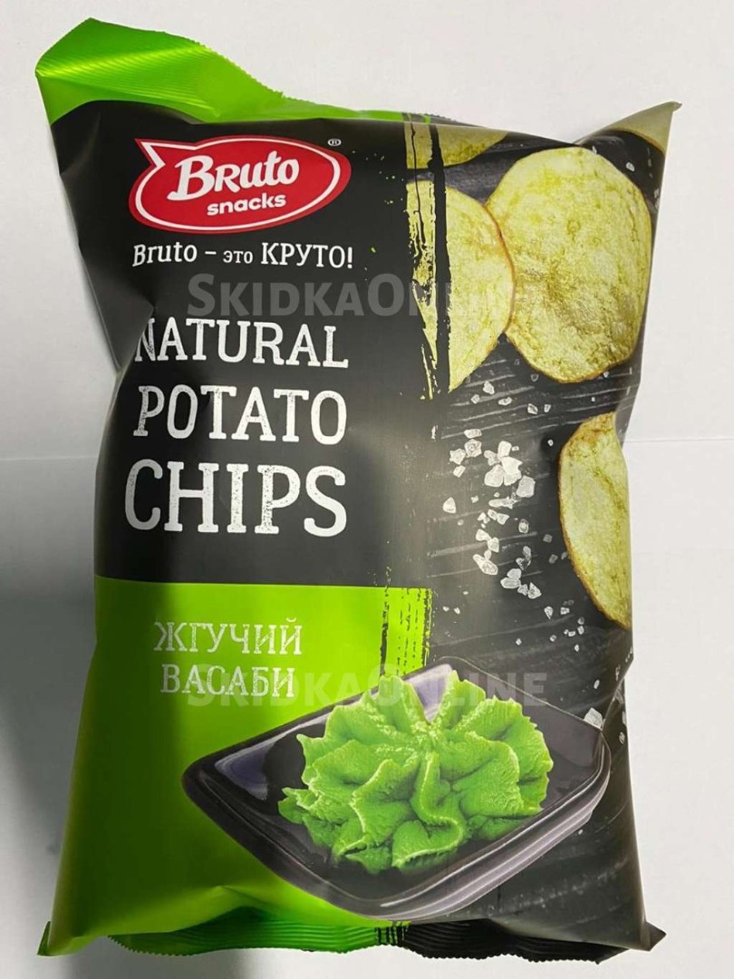 Картофель «Бруто» со вкусом васаби 130 гр. в Подольске